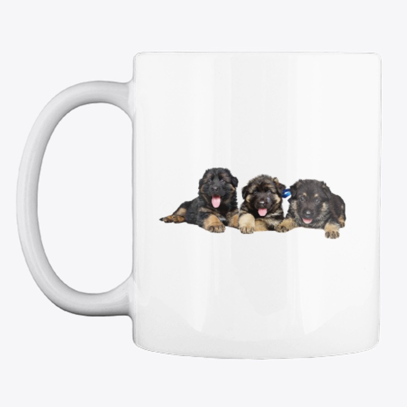 SHN 7 Paws over German Shepherd die cut