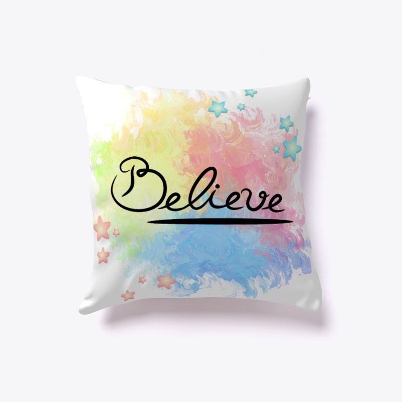Art Lettering - "Believe"