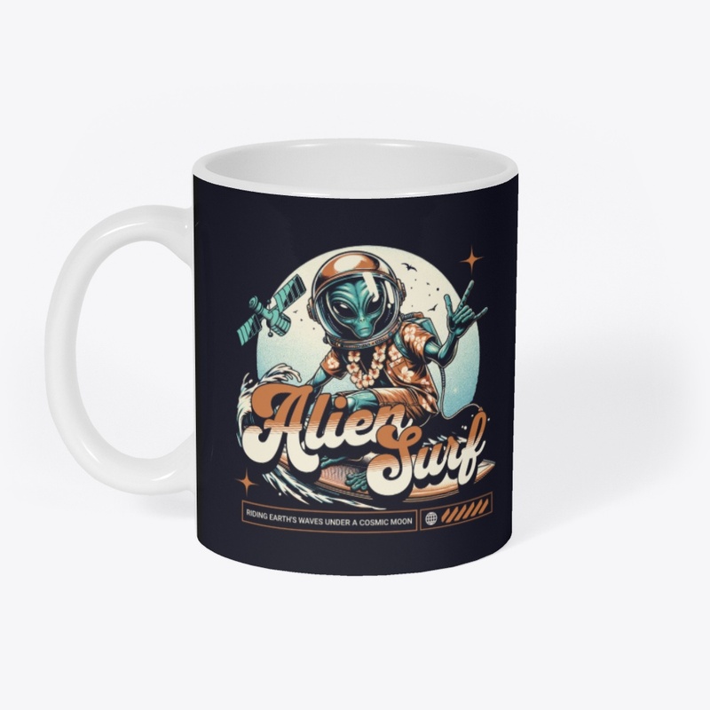 Alien Surf Mug