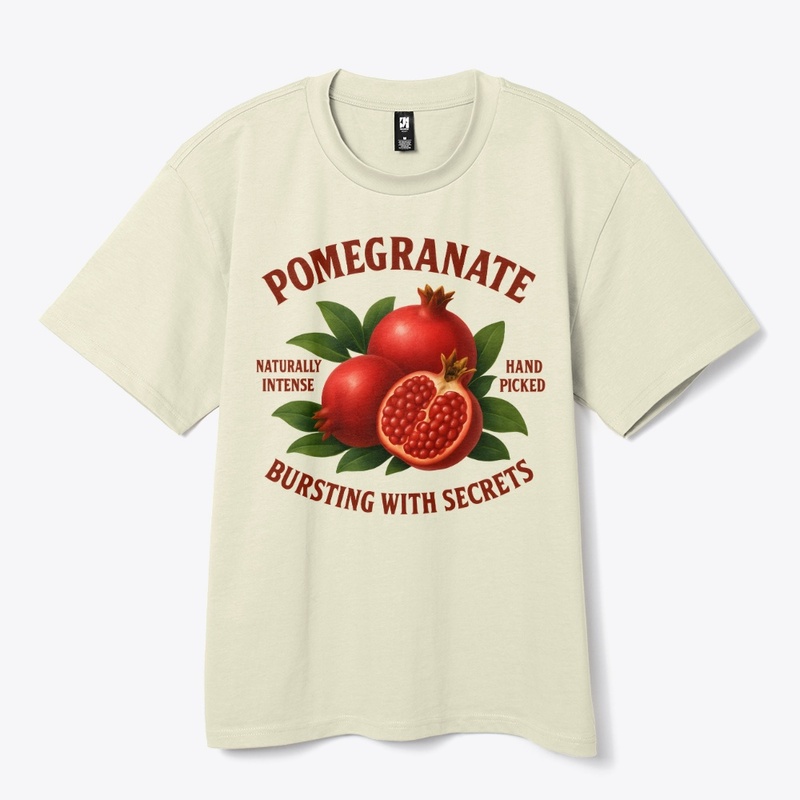 Pomegranate | Vintage Fruit Art