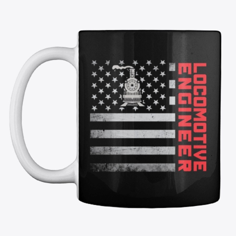 Locomotive Engineer US Flag Mask