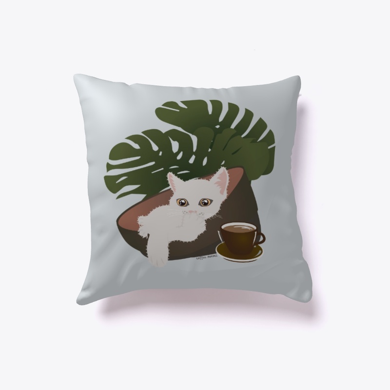 White Cat Coffee and her Montera Plant