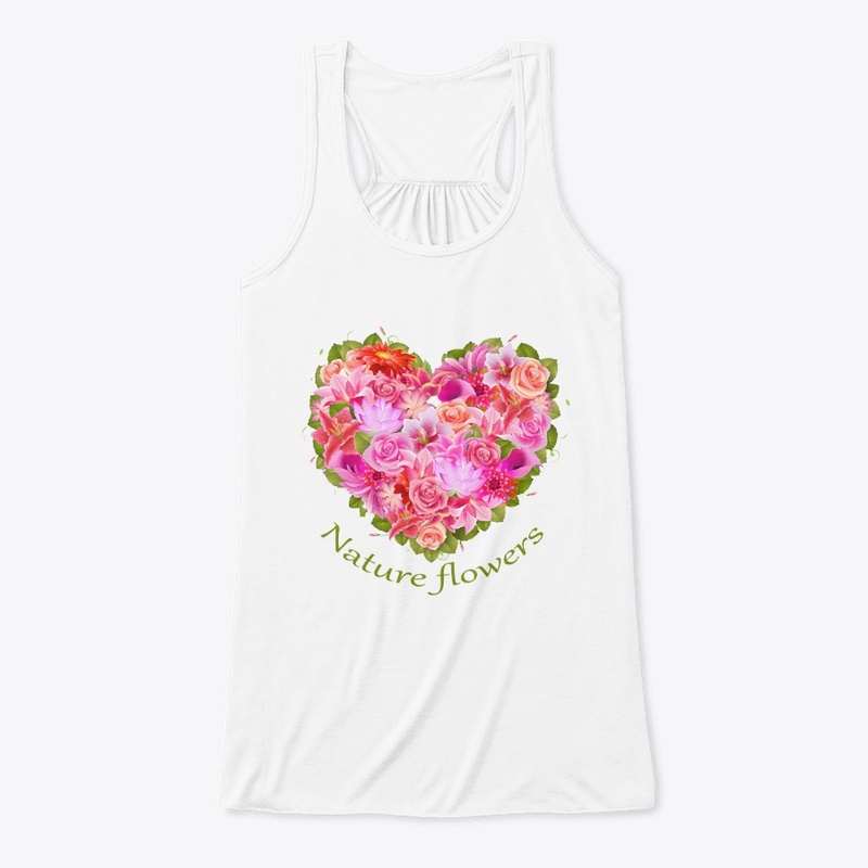 Nature flowers T-shirt