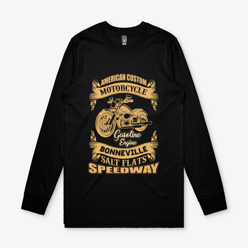 American Custom Motorcycle T Shirt 