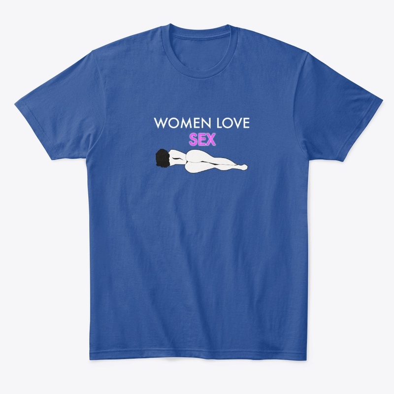 WOMEN LOVE SEX - WHITE LTRS