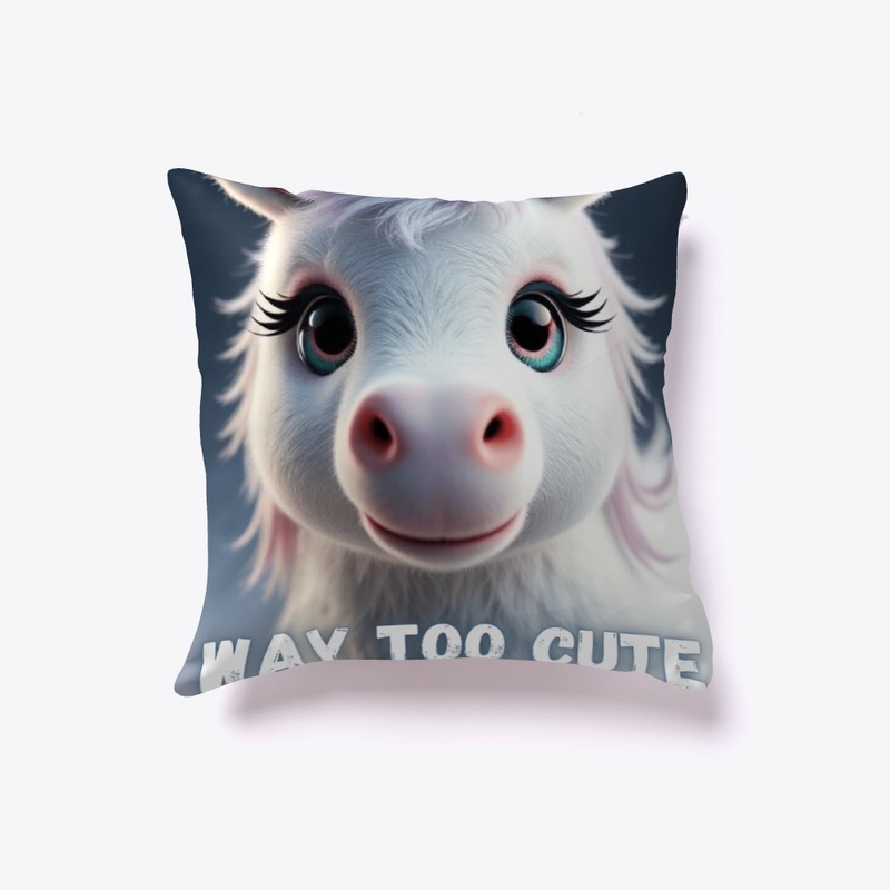 Way Too Cute - Unicorn