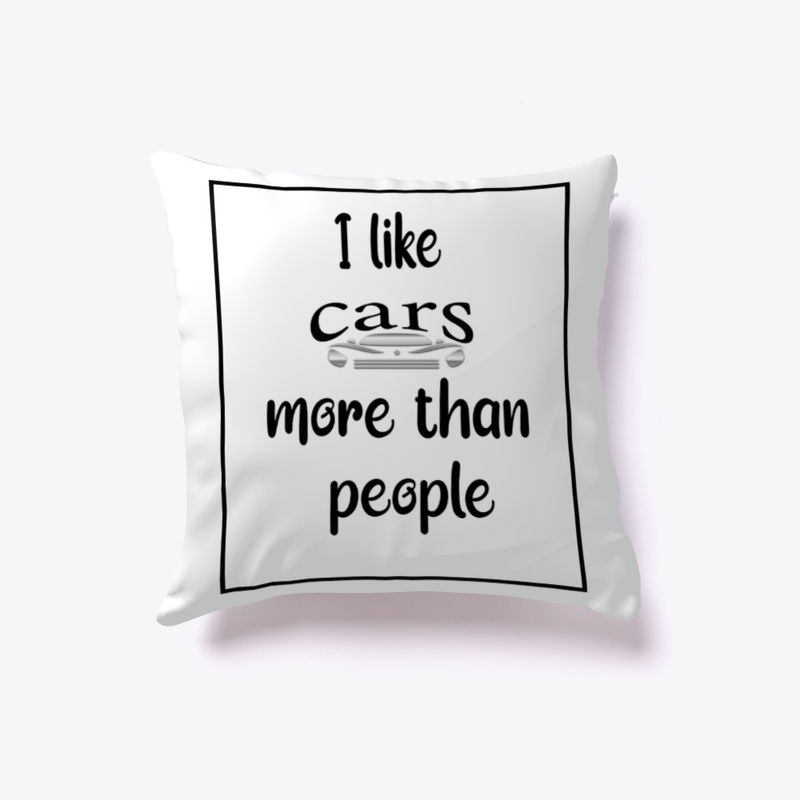 I Like Cars More Than People 