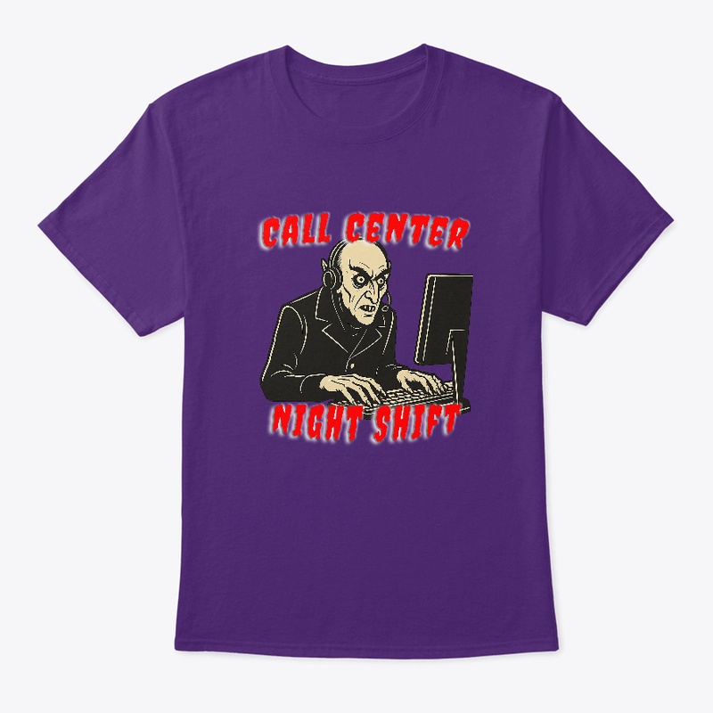 Call Center  Nosferatu Horror Tee