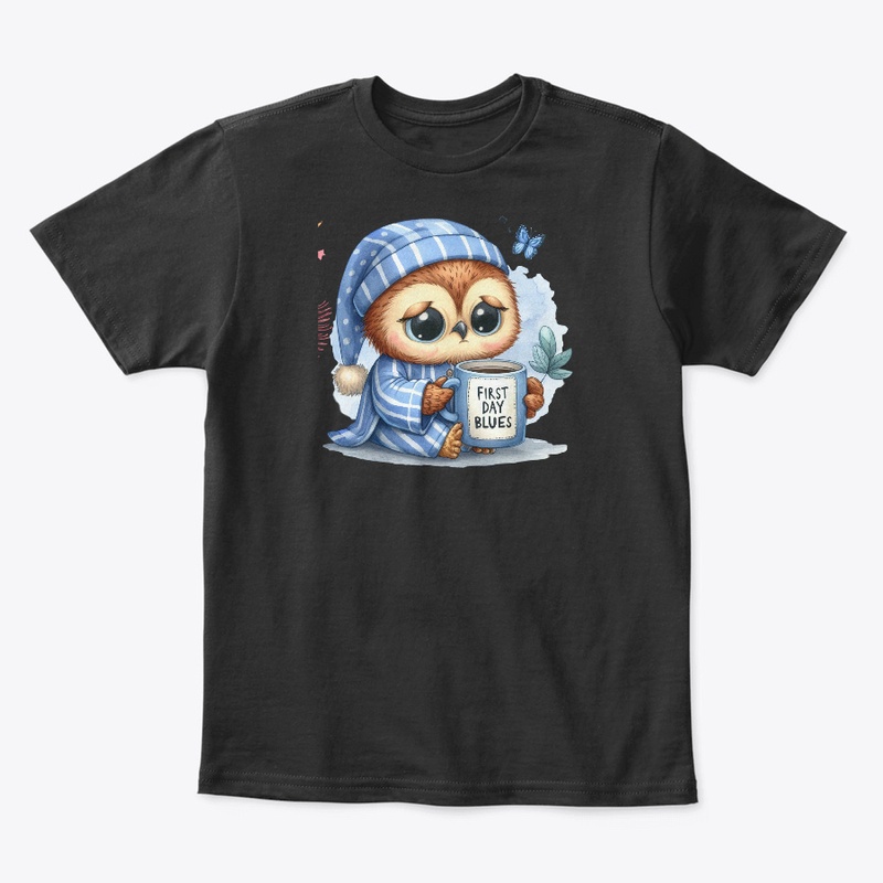 First Day Blues Owl School Design