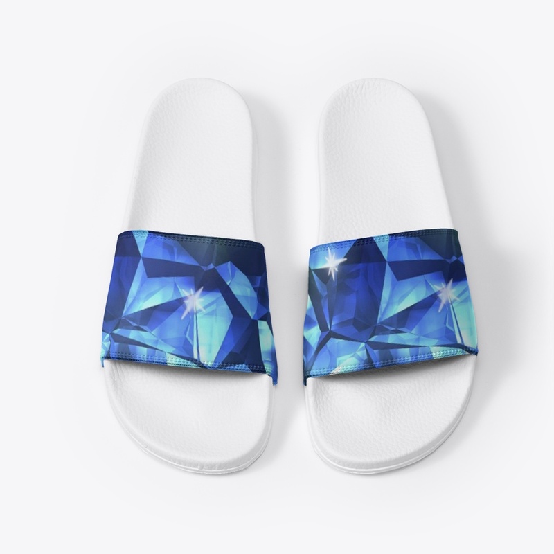 Blue Crystal Pattern 