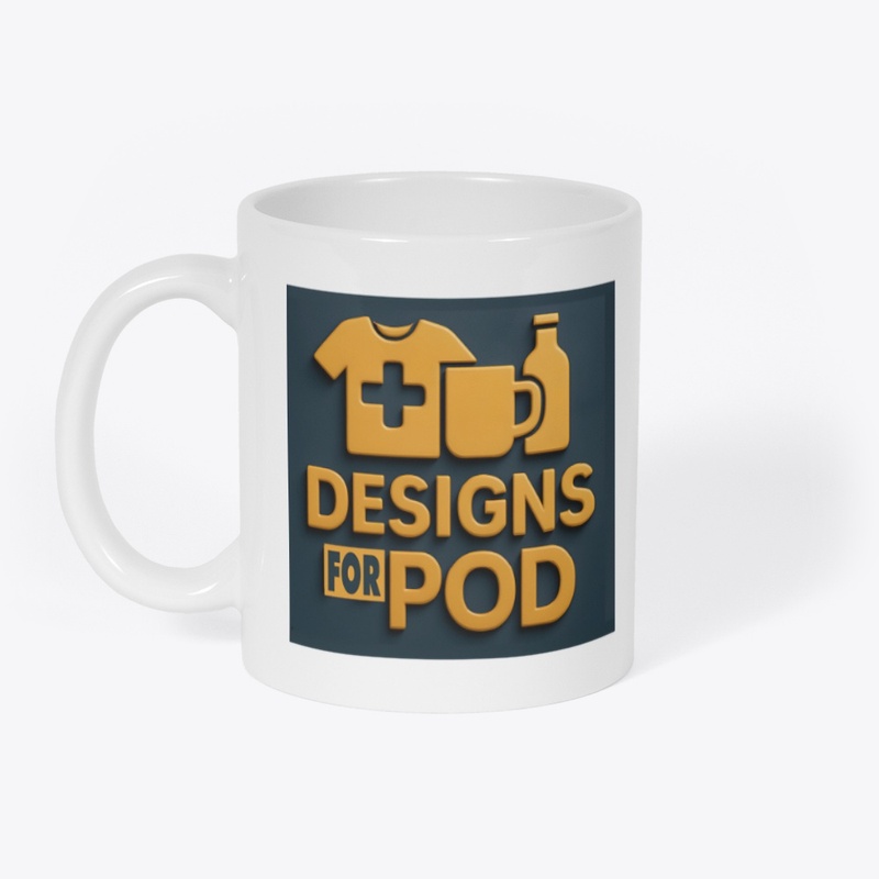 Designs For POD T-shirt, Mug, Bag, etc