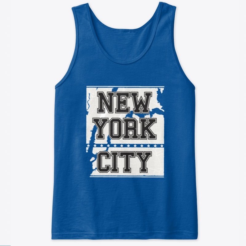 New York Sleeveless T-shirt