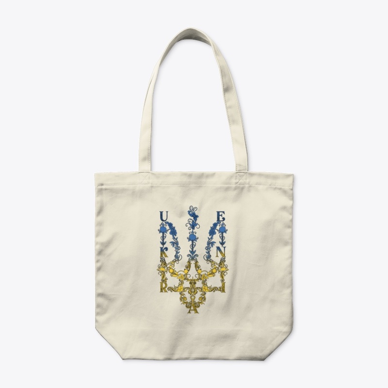 Ukraine flower flag - support Ukraine