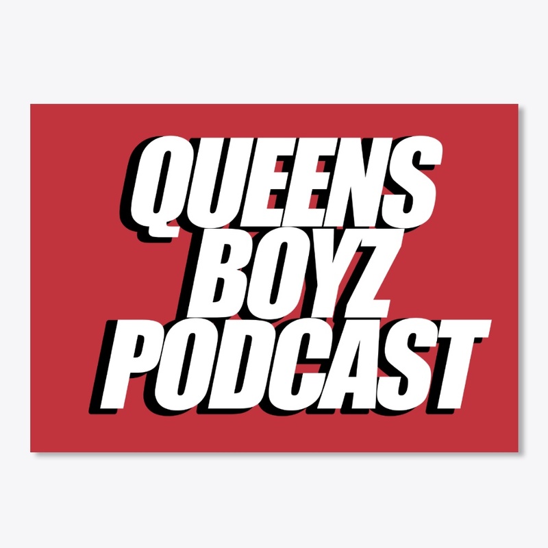 Queens Boyz Post-cast Sticker