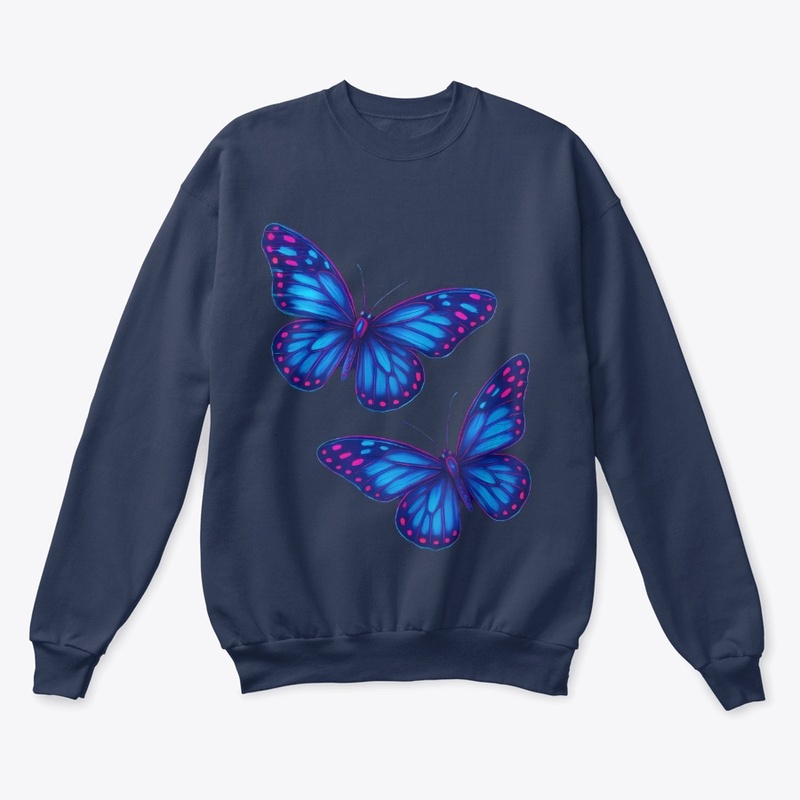 Blue Butterflies