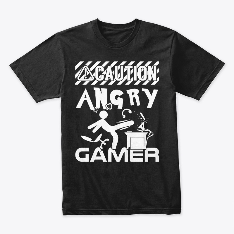 Angry gamer creative design for gamer