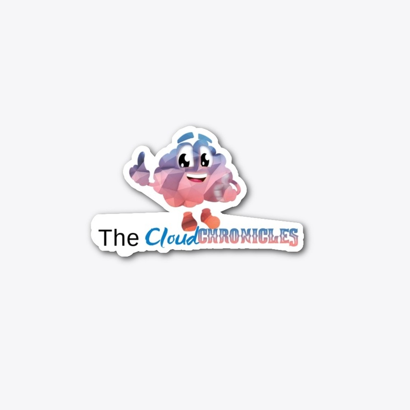 THE CLOUD CHRONICLES cloud man logo