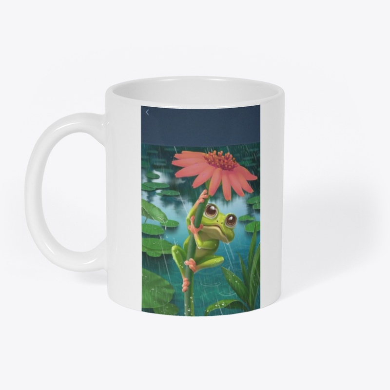 frog prints on asseccrioes & t-shirts