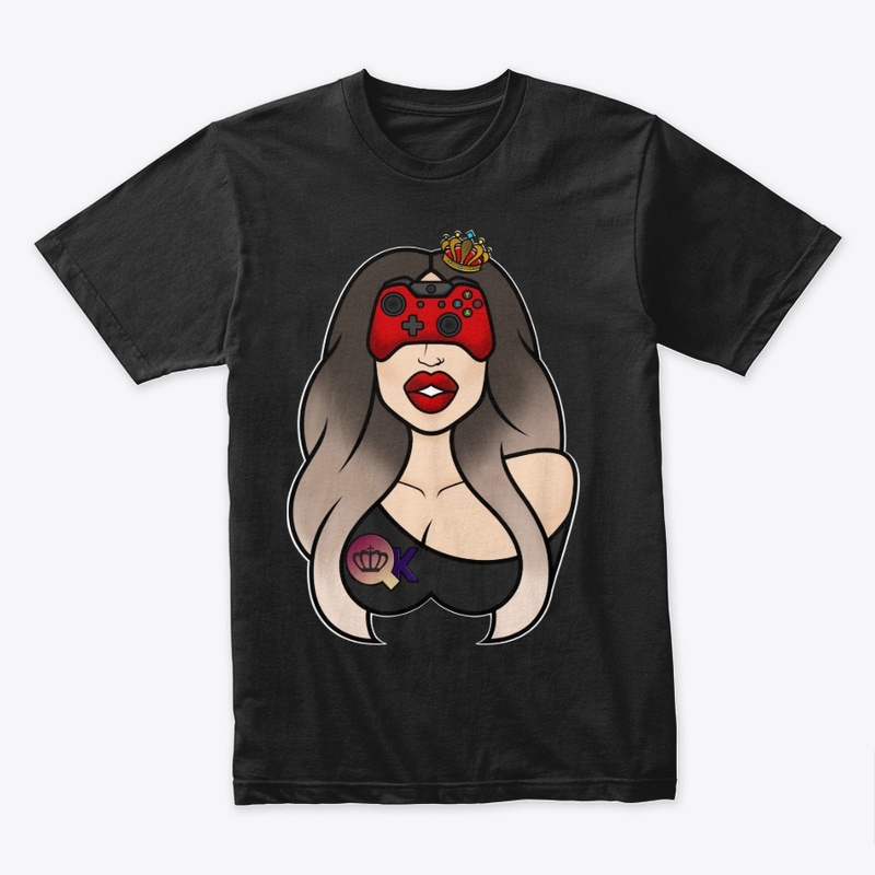 QueenieKris  Game Queenie Logo Blk