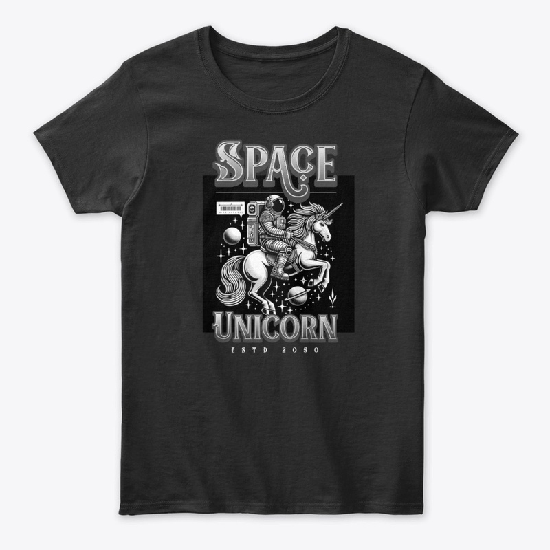 Space Unicorn Magical Fantasy Art Merch