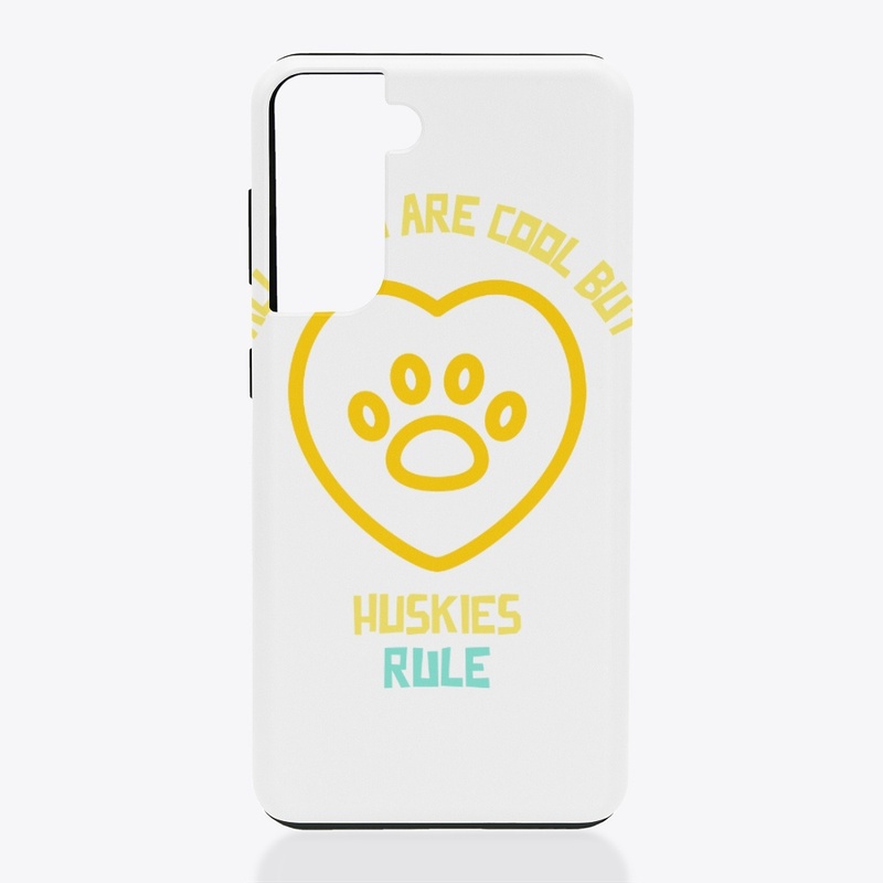 All dogs are cool but Huskies rule-funny