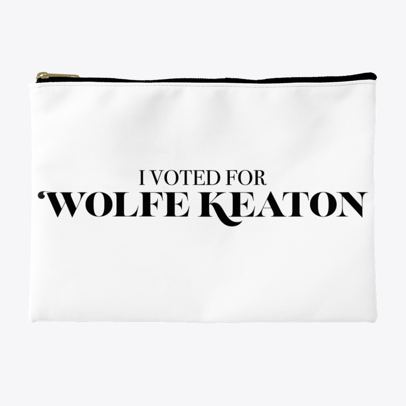 Voted for Wolfe Pouch