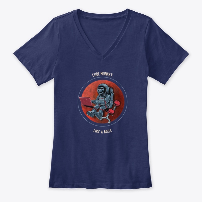 Funny code monkey like a boss