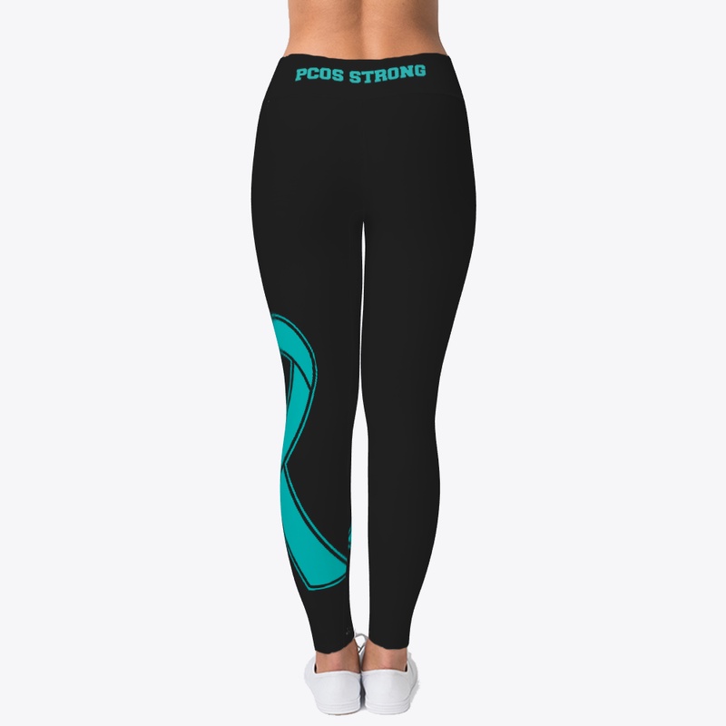 PCOS Strong Ribbon Leggings 