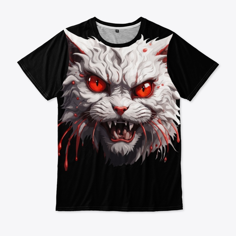 Angry cat watching You