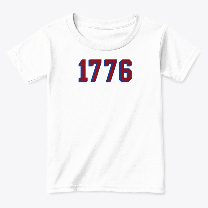 Patriot Proud Number 1776 Bold Tee