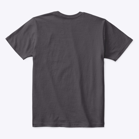 Kids T Shirt Meneer Monster Heathered Charcoal  T-Shirt Back