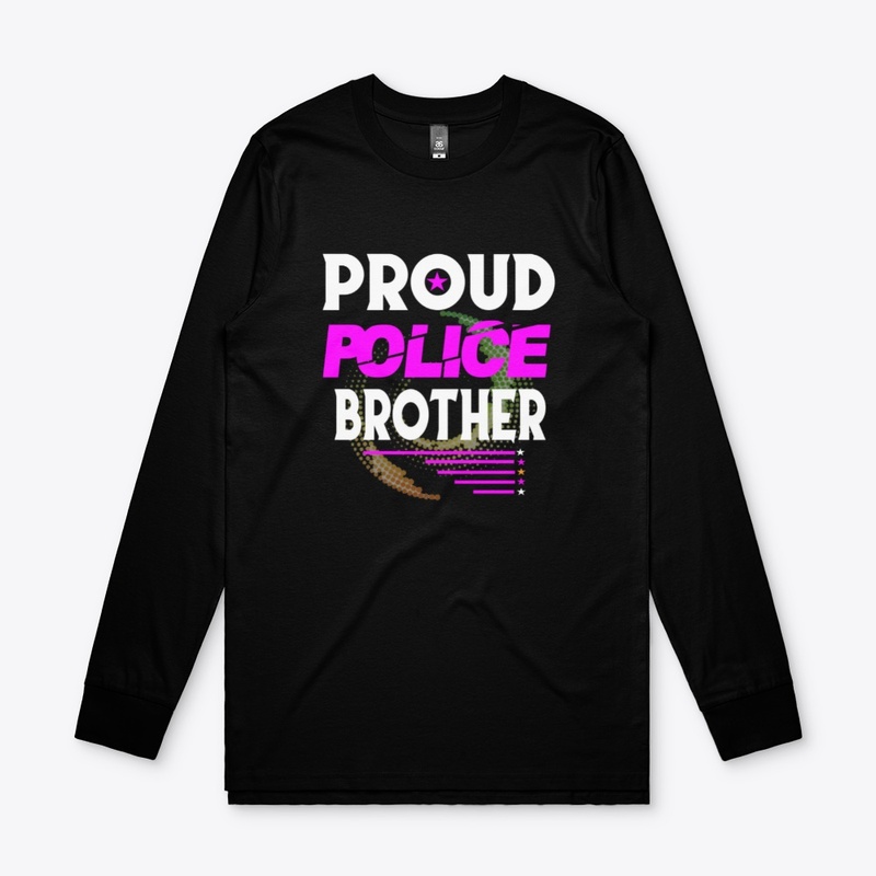 PROUD POLICE BROTHER SHIRT