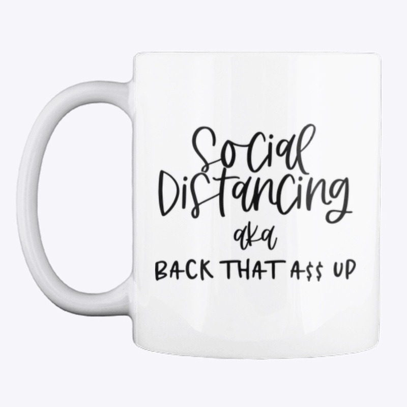 Social Distancing Face Mask