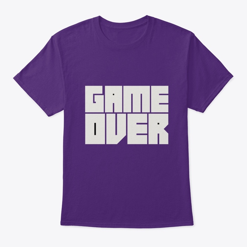 Game Over – Gamer Streetwear Graphic Tee
