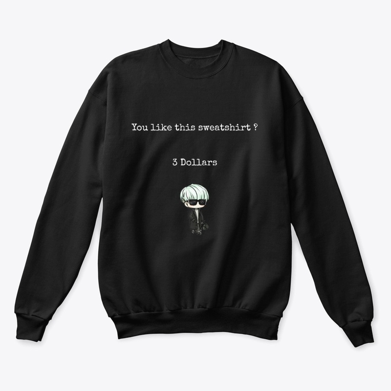 3 DOLLAR SWEATSHIRT YOONGI | SUGA | BTS