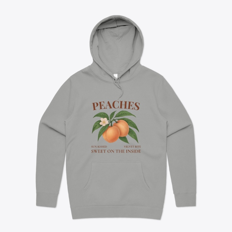 Vintage Peach | Botanical Fruit Art