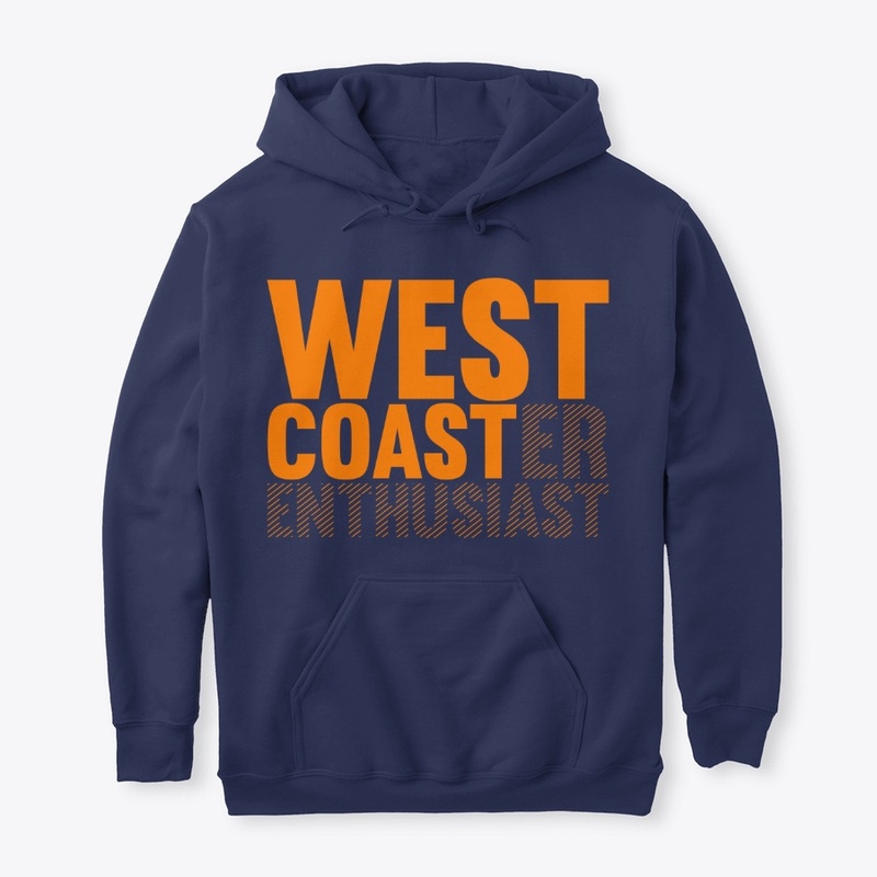 West Coaster Enthusiast - Orange Print