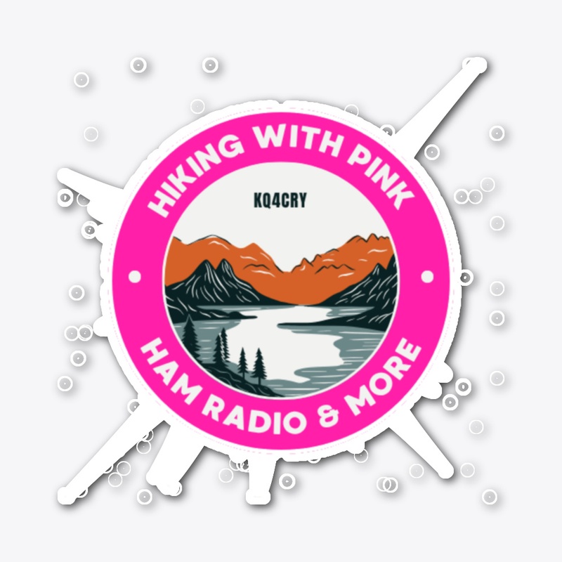 Hiking with PINK Logo