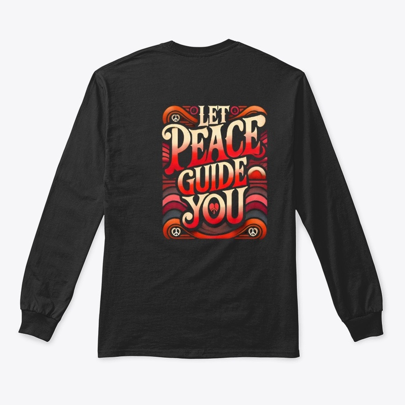 Let Peace Guide You – Retro Vibe Hoodie