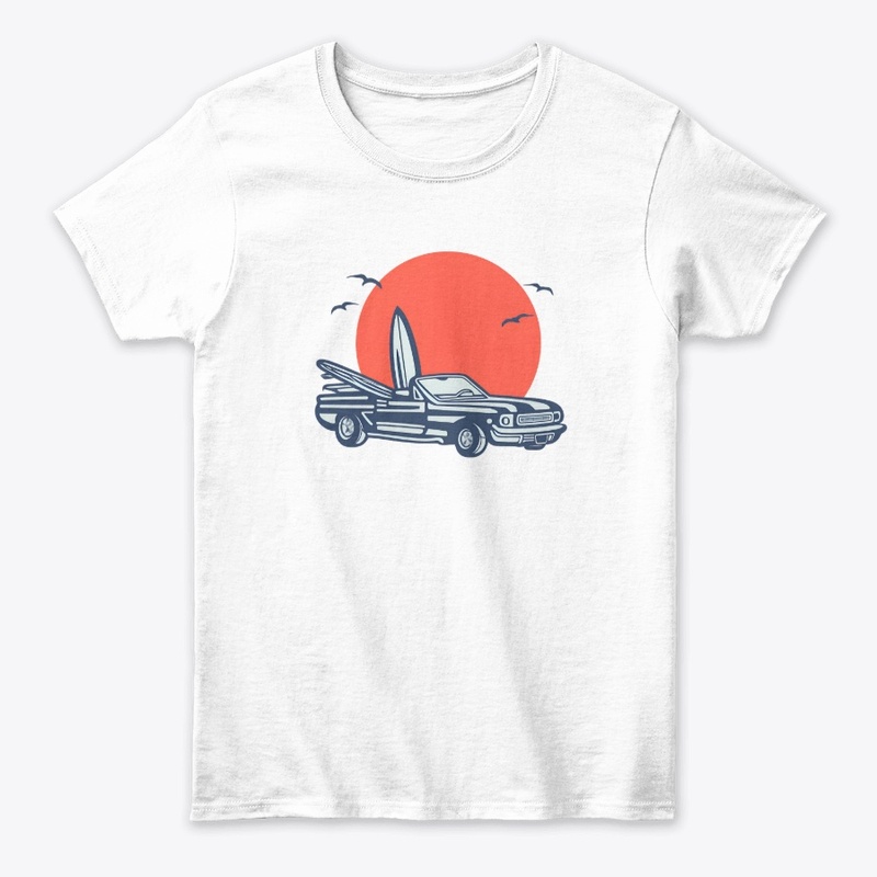 Retro Summer Beach Vibes T-Shirt