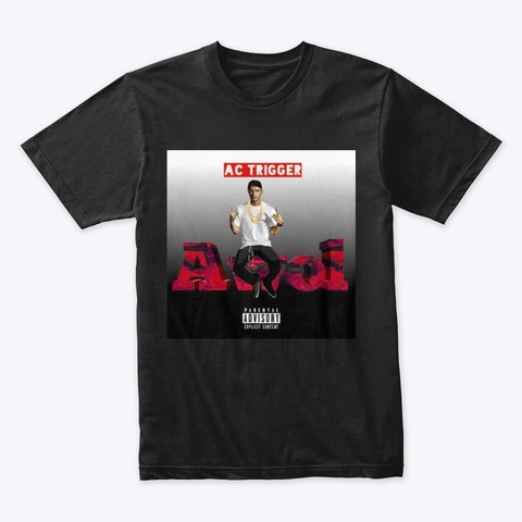 "Awol" Collection Black T-Shirt Front