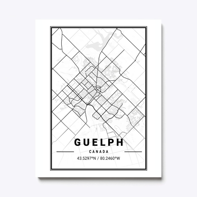 Guelph Light City Map