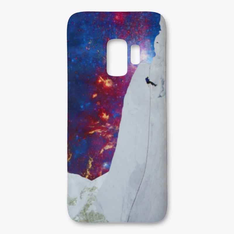 Mountain Climber - Space Collage Tee