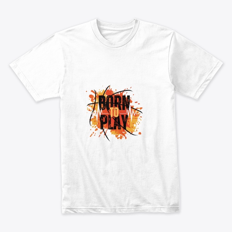 Black Illustrative T shirt