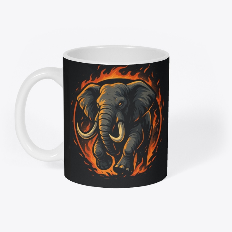 Inferno Creatures-Flamebound Elephant