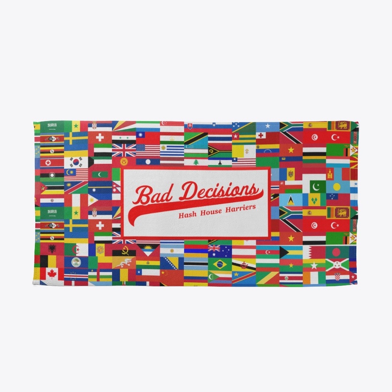 Intl Flag Sports Towel