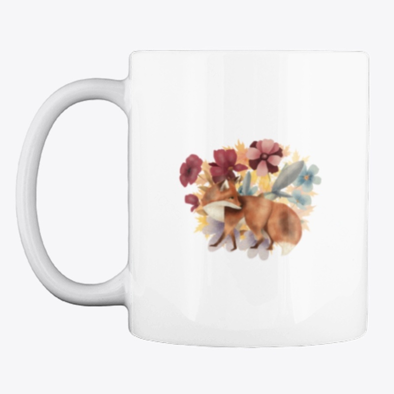 Cute Fox With Autumn Vibe