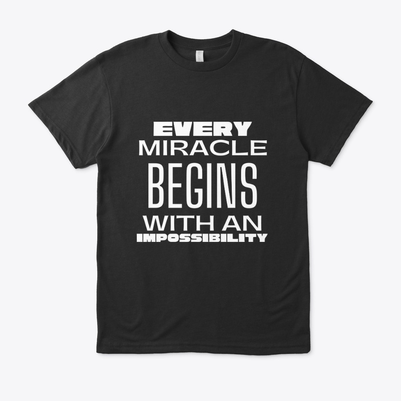 Every Miracle | White Font