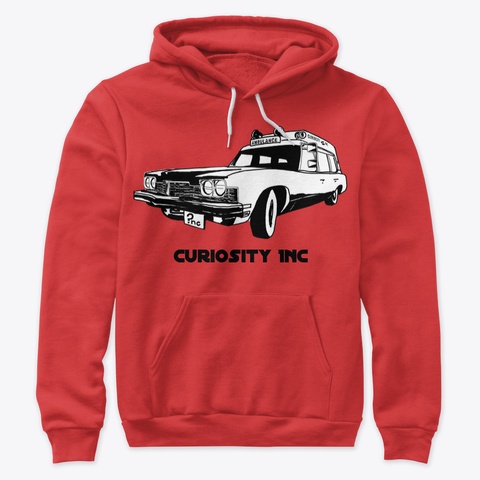 Fresh Retro 80's Hoodies In Stock! Red T-Shirt Front