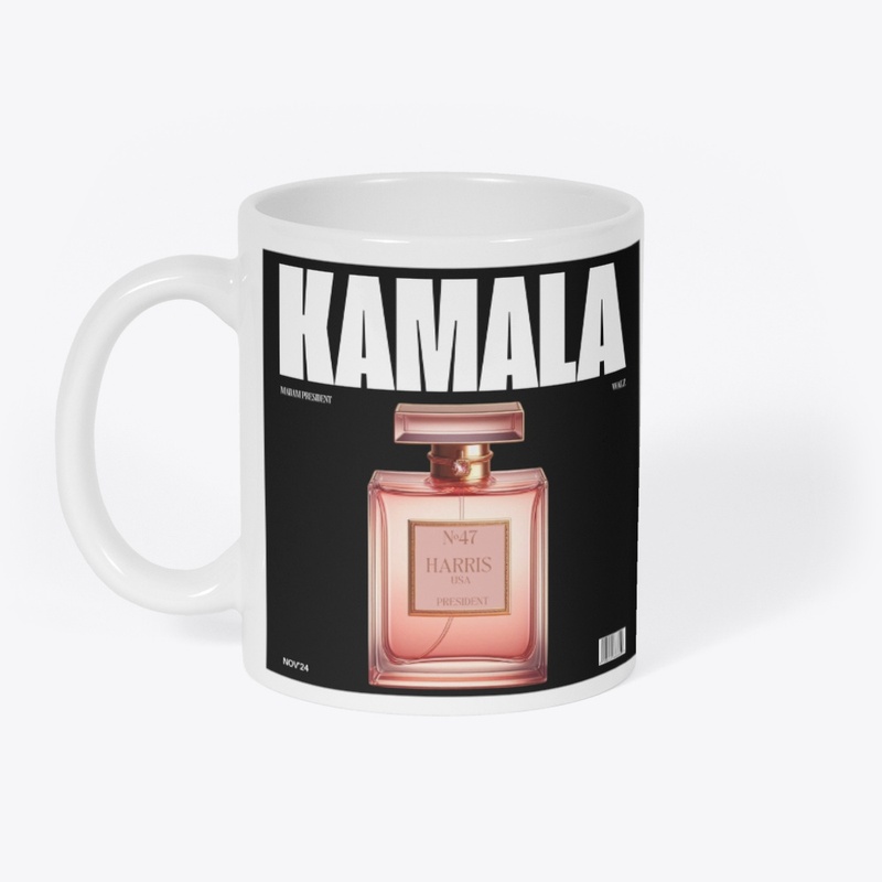 Kamala For President Pink and Gold 1